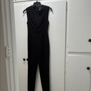 Chic Black Sleeveless Jumpsuit